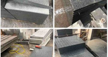 齐齐哈尔 芝麻黑地铺石材