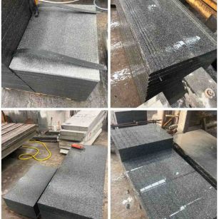 齐齐哈尔 芝麻黑地铺石材