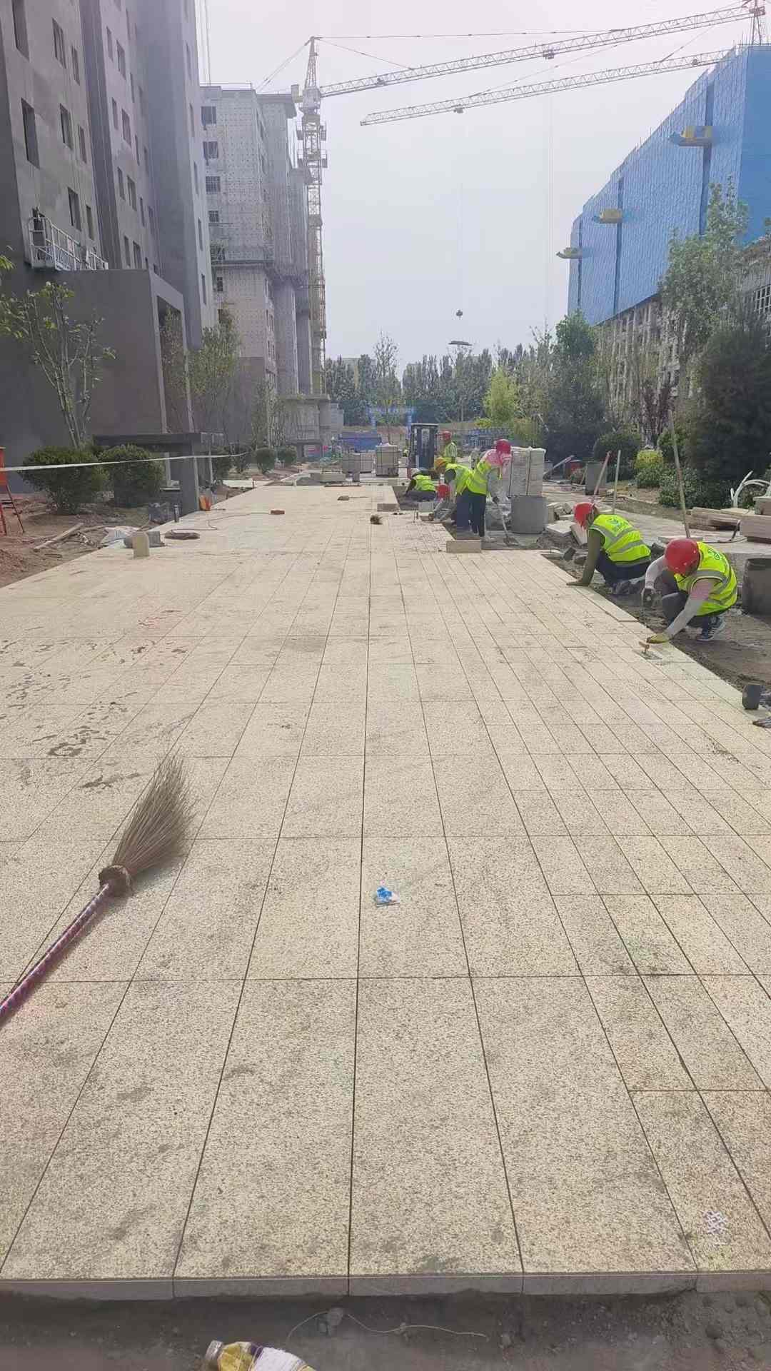 齐齐哈尔黄金麻荔枝面地铺案例