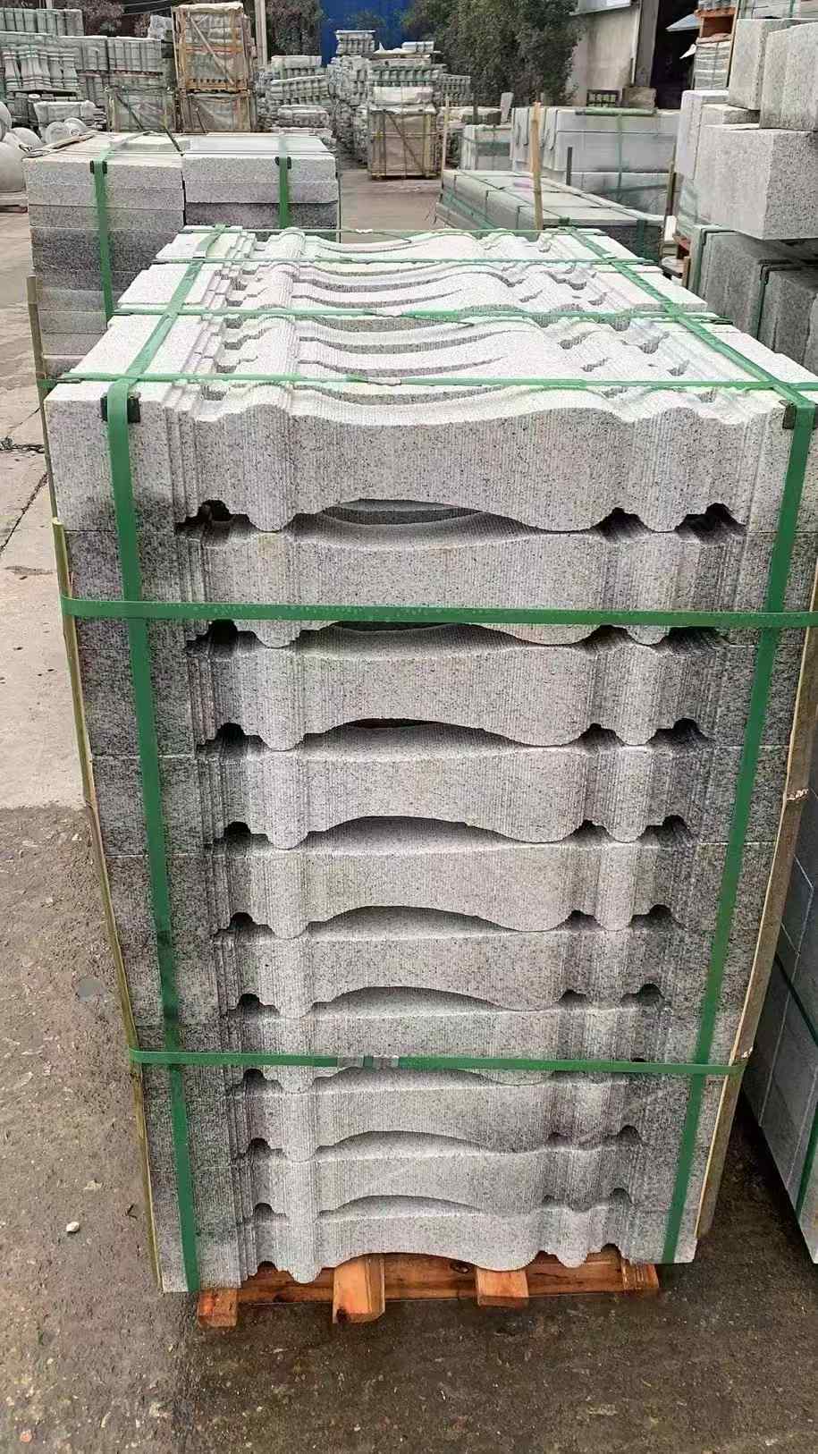 齐齐哈尔 芝麻白方形拉丝面，栏杆花瓶柱