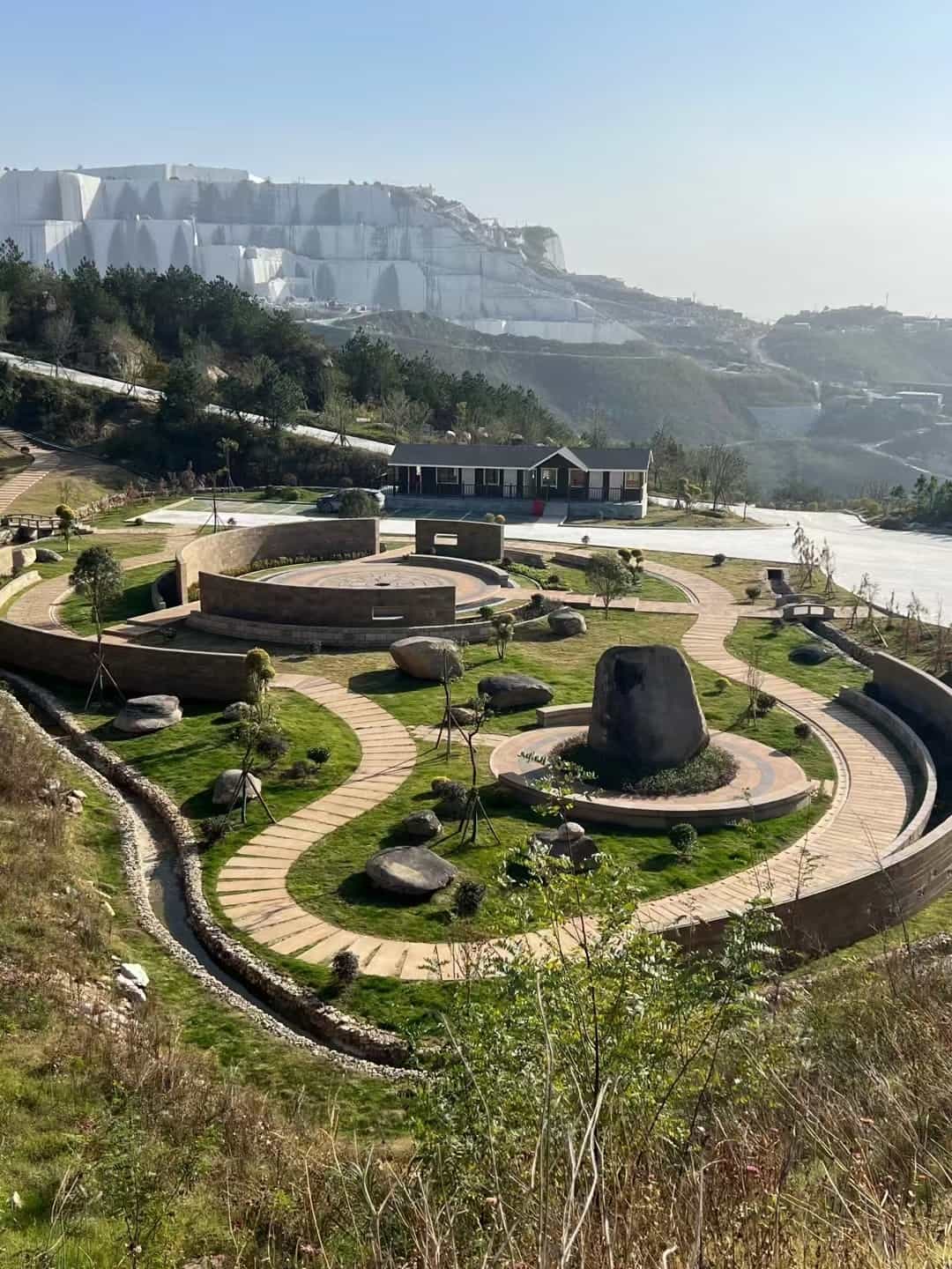 齐齐哈尔仿古石铺装整体效果