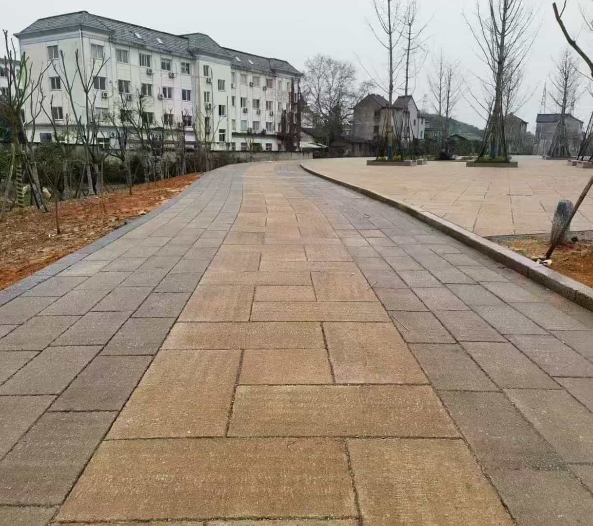 齐齐哈尔仿古石铺装效果